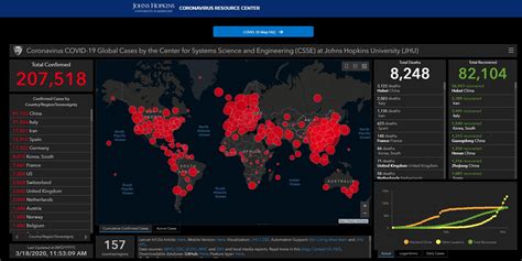 john hopkins corona live map.
